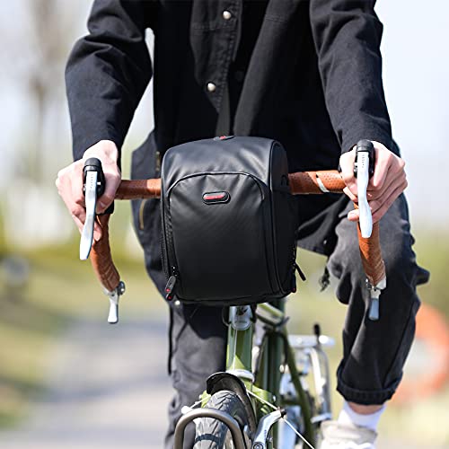Rhinowalk Bike Handlebar Bag Bike Front Bag Road Bike Bag Bike Frame Bag Bike Basket Bag Bicycle Bag Professional Cycling Accessories