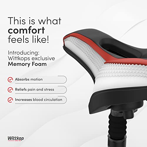 Wittkop Waterproof 5-Zone Bike Saddle for Men & Women