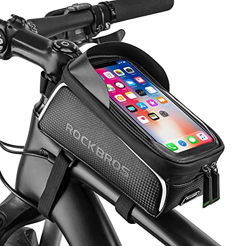 ROCKBROS Waterproof Bike Frame Phone Storage Bag