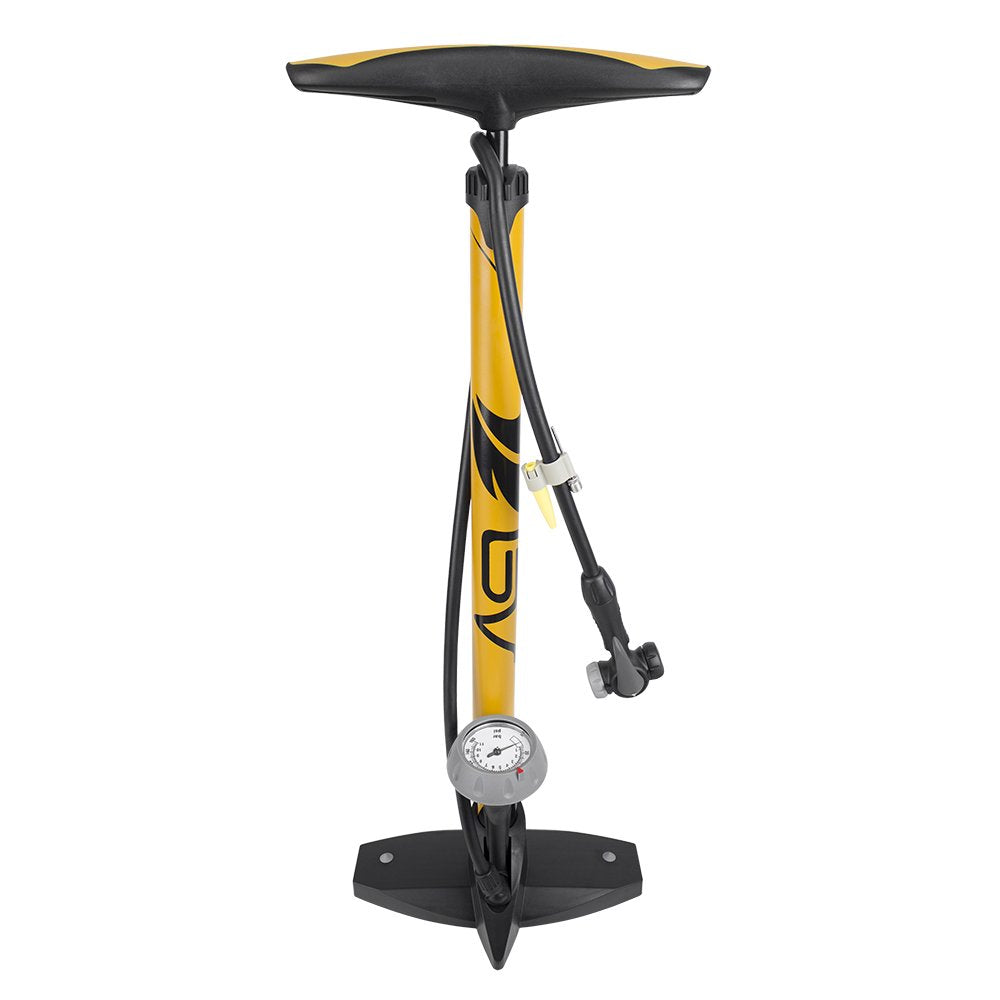 BV 160 PSI Bike Floor Pump with Smart Presta & Schrader Valve