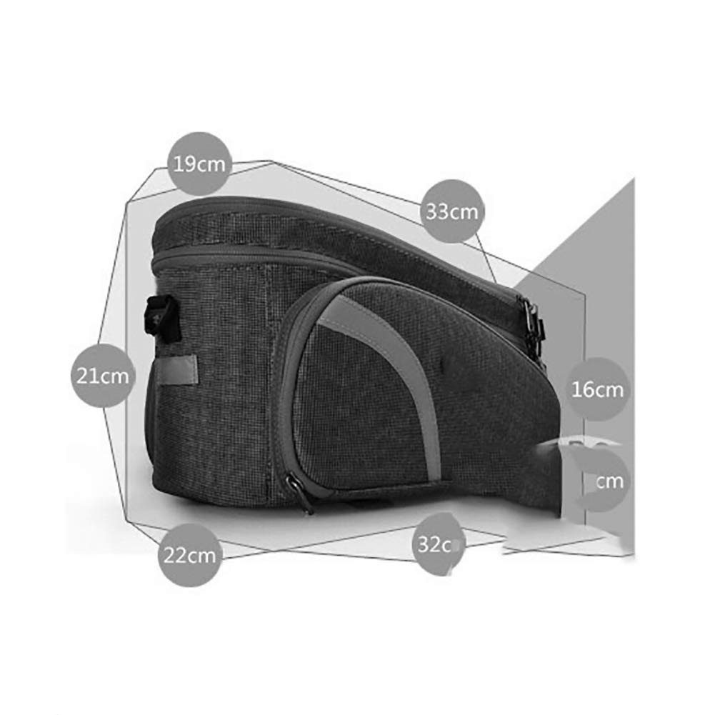 Bike Panniers Rack Trunks Bicycle Rear Seat Duffel Bag 15L Large Capacity Riding Bag Suitable for Mountain Bike Road Bike Recreational Bike Folding Bike Etc (#3)