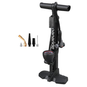 Floor Bike Pump with Presta & Schrader Valve Compatibility