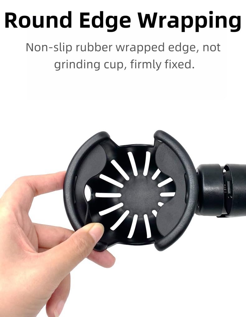 2-in-1 Water Bottle & Phone Holder for Bike - Stroller Cup Holder