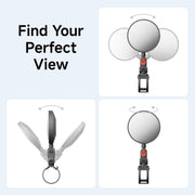 Segway Adjustable Rear-View Mirrors for Electric Scooters, 2-Pack