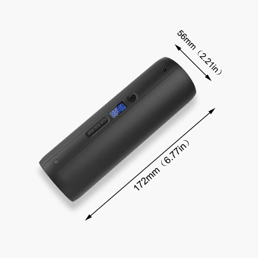 Portable Air Compressor Cordless Tire Inflator, 150PSI Tire Pump with USB Rechargeable LED Light for Car Tires, 12V Electric Auto Air Pump for Car Bicycles Motorcycle Balls, and Other Inflatables