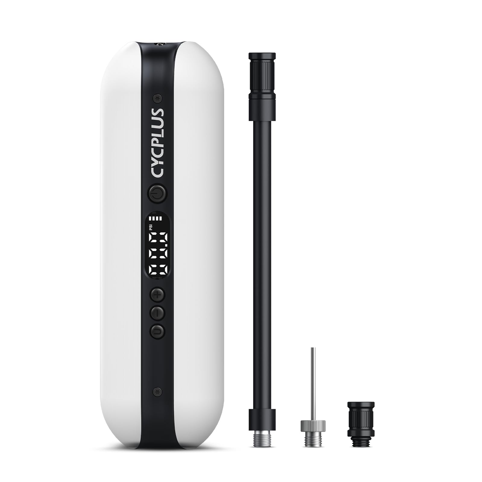 CYCPLUS Portable Electric Tire Inflator Bike Pump,150PSI Auto Shut Off, Black