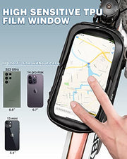 ROCKBROS Waterproof Bike Frame Phone Storage Bag