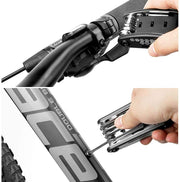 WOTOW 16-in-1 Bike Repair Multitool with Tire Levers