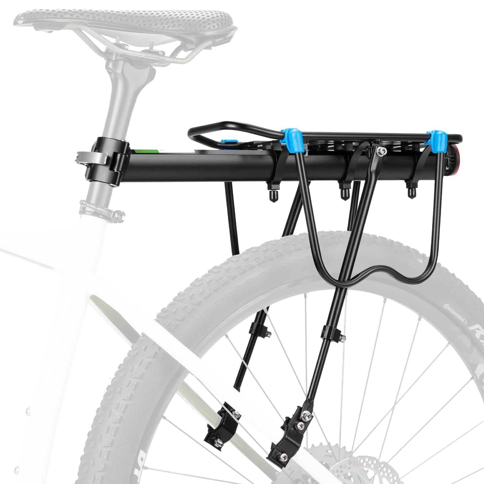 ROCKBROS Rear Bike Rack Quick Release Bike Cargo Rack for Luggage Commuting