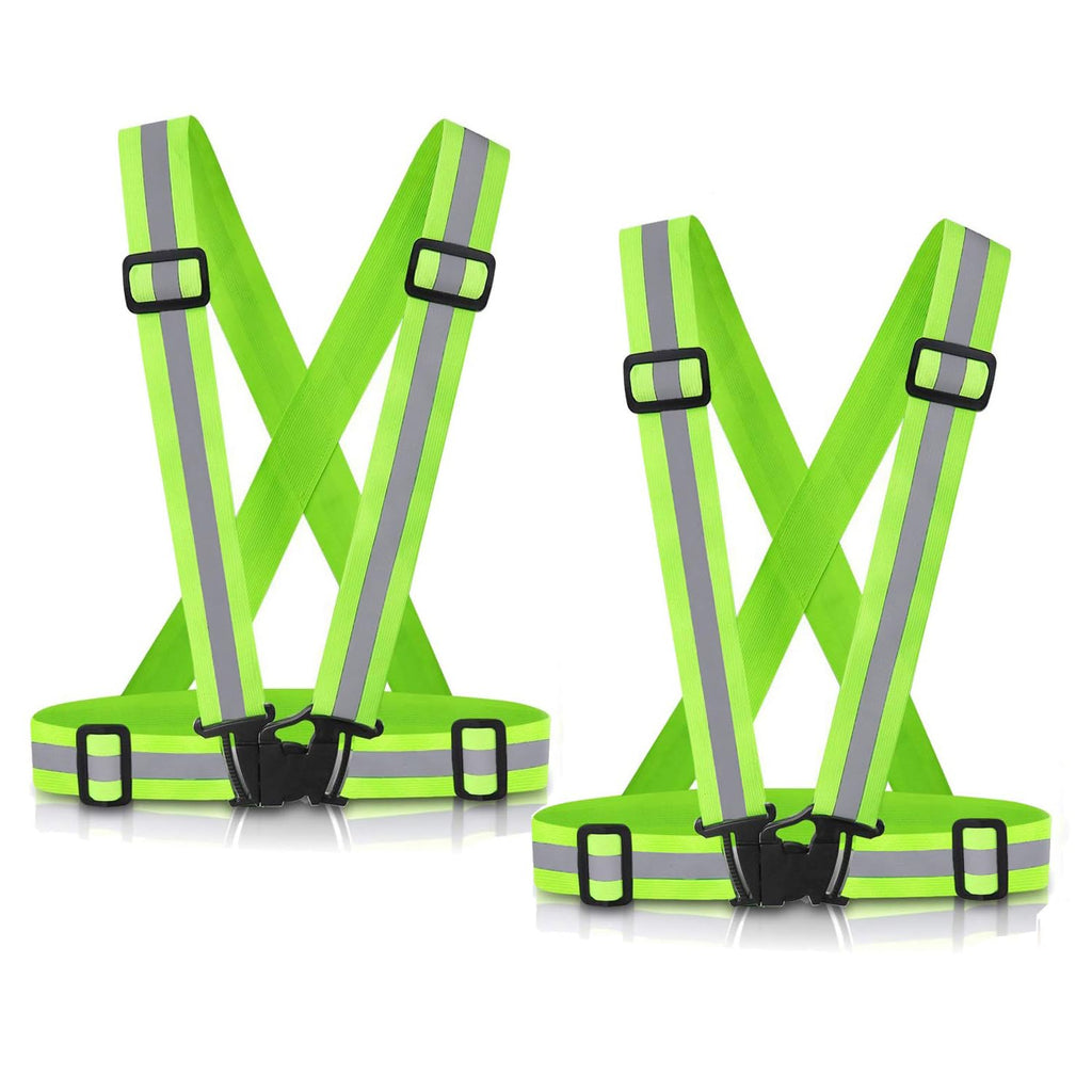 SAWNZC Reflective Vest Running Gear, 2-10Pack High Visible Safety VES