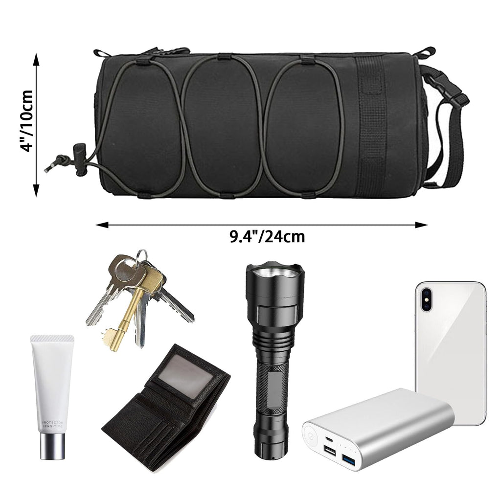 2.5L Bike Handlebar Bag, Bicycle Accessories, Bike Frame Front Pouch
