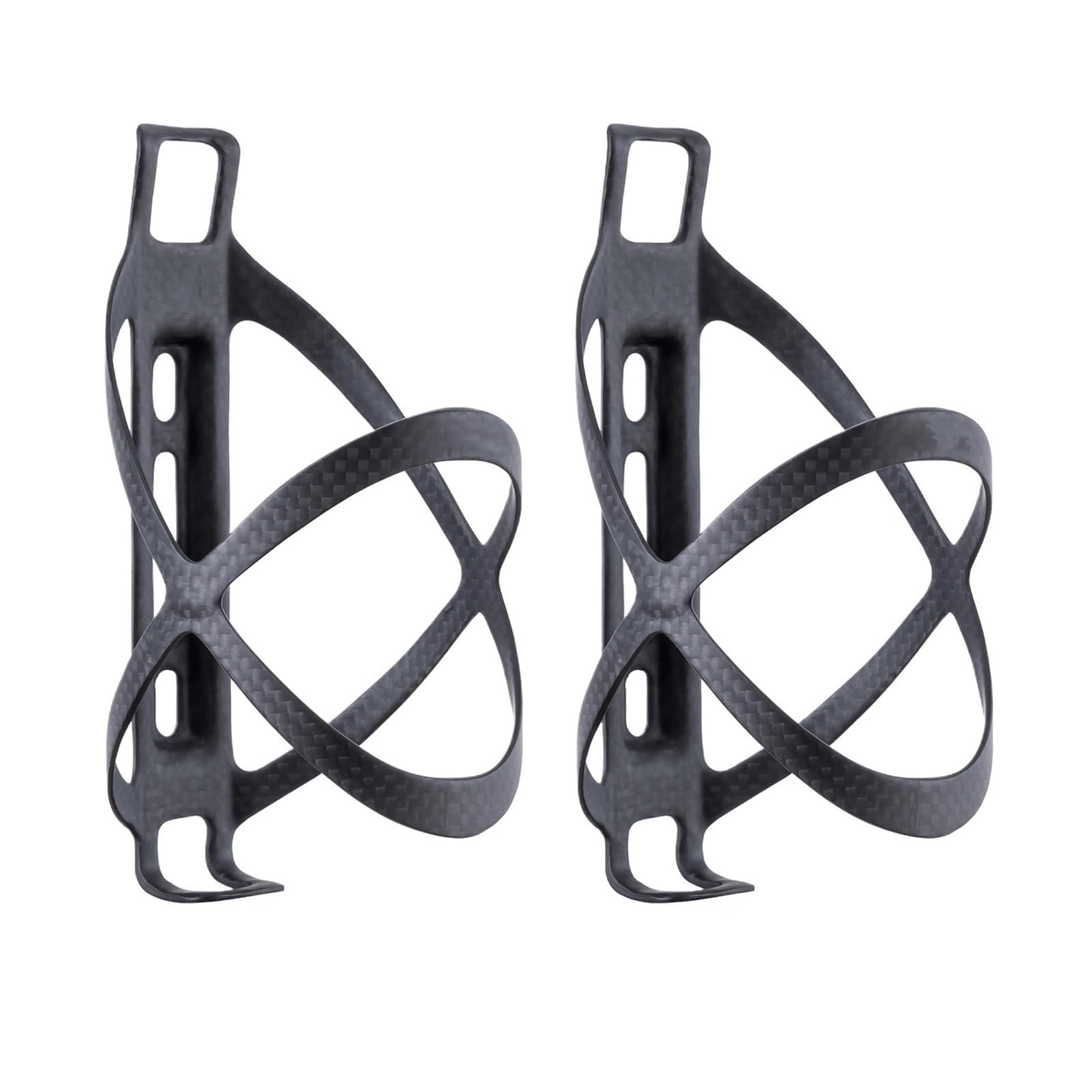 Full Carbon Fiber Bicycle Bike Water Bottle Cage Holder Mountain Road, Weight (16±2g)