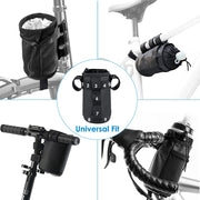 WOTOW Insulated Handlebar Bike Water Bottle Holder