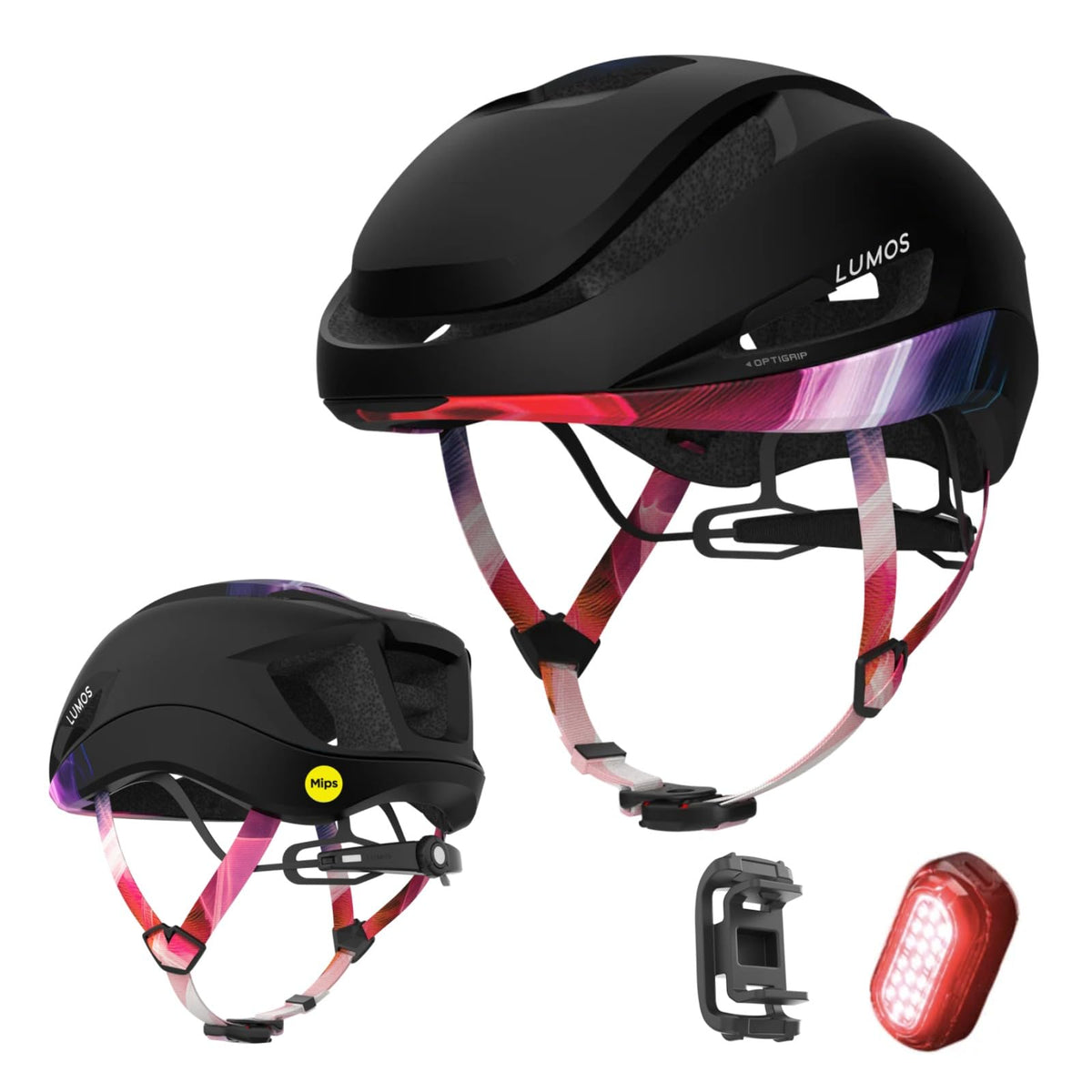 Lumos Road Bike Helmet MIPS with Magnetic Light for Adult Road and Commuter