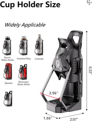 Kewig Anti-Theft Adjustable Motorcycle Cup Holder