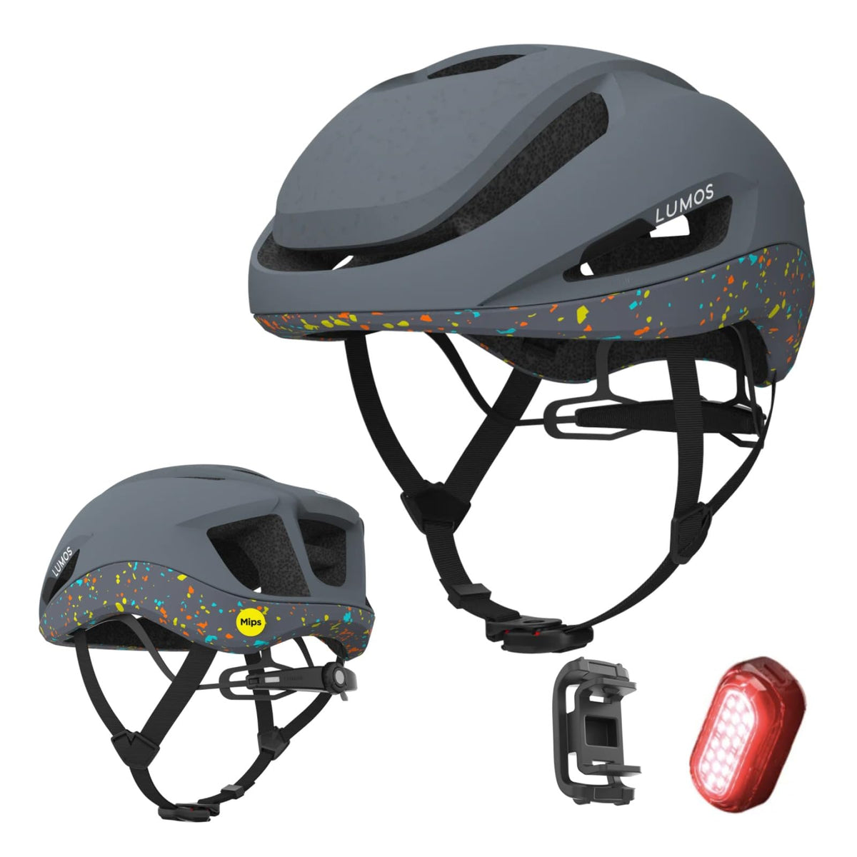 Lumos Road Bike Helmet MIPS with Magnetic Light for Adult Road and Commuter