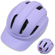 Urban Commuter Bike Helmet with LED Rear Light