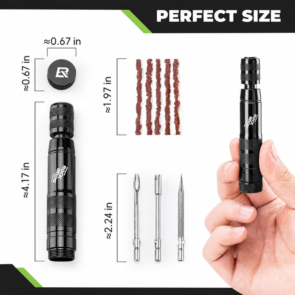 ROCKBROS Bike Repair Kit Cycling Tubeless Tire Repair Kit for Mountain Bike and Road Bicycle