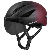 Odoland Adult Bike Helmet with Magnetic Sun Visor