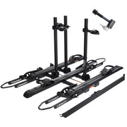 Heavy-Duty Foldable E-Bike Hitch Rack for 2-Inch Receivers