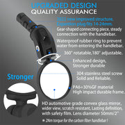 BriskMore HD Glass Bar-End Rearview Mirror for Bicycles