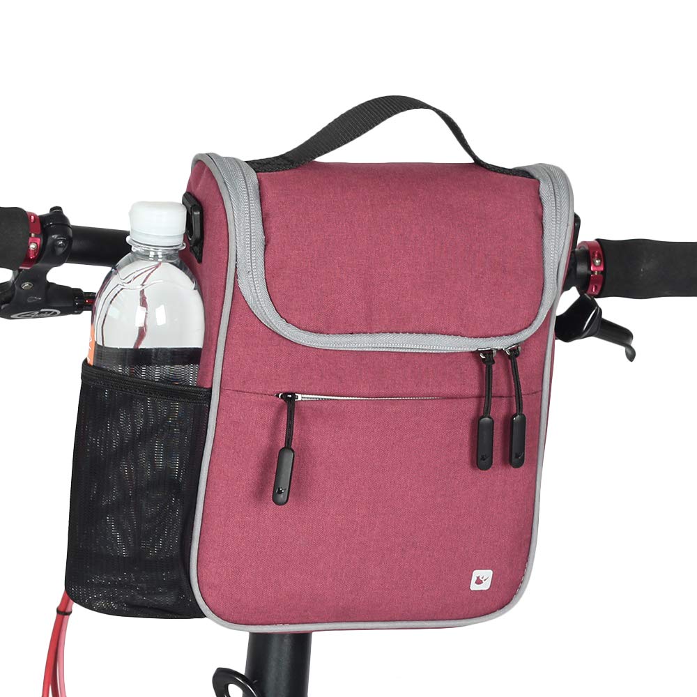 Rhinowalk Bike Handlebar Bag,Bike Front Bag Road Bike Bag Bike Frame Bag Bike Basket Bag Bicycle Bag Professional Cycling Accessories