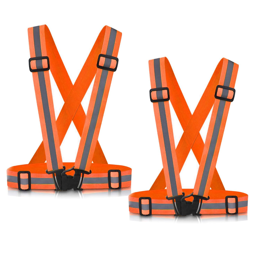 SAWNZC Reflective Vest Running Gear, 2-10Pack High Visible Safety VES