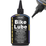 Keze Ceramic Dry Bike Chain Lube with PTFE, 120ml