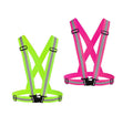 Chiwo Reflective Vest Running Gear 2Pack, High Visibility Safety Vest
