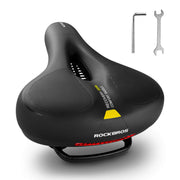 ROCKBROS Soft Wide Bike Saddle for Peloton & Road Bikes