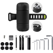 BONE 14-in-1 Portable Bike Repair Kit with Pump & Wrench