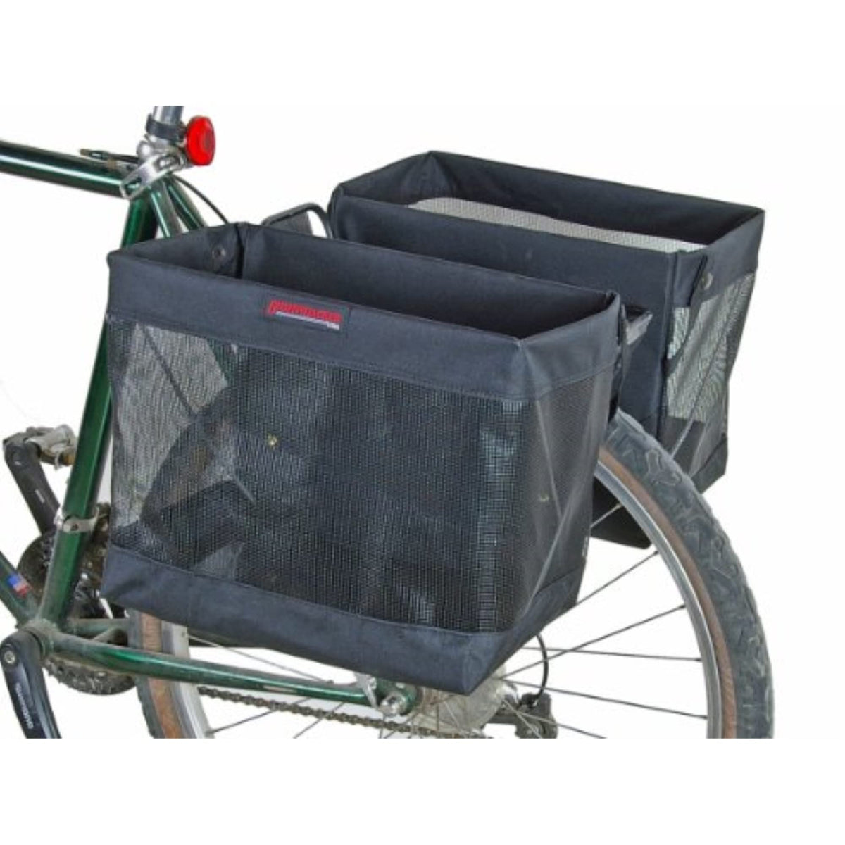 Bushwhacker Omaha Foldable Grocery Panniers for Rear Bike Racks