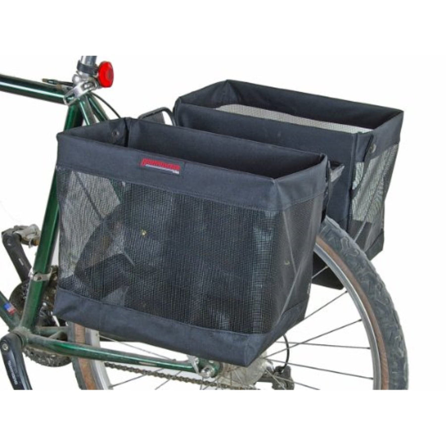 Bushwhacker Omaha Foldable Grocery Panniers for Rear Bike Racks