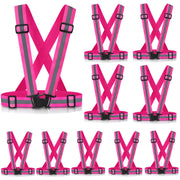 SAWNZC High-Visibility Reflective Safety Vest, 2–10 Pack