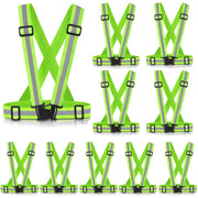 SAWNZC High-Visibility Reflective Safety Vest, 2–10 Pack