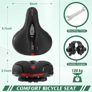 Comfortable Replacement Bike Saddle for Men & Women