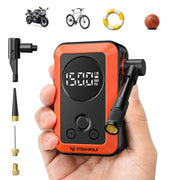 ETENWOLF S0 Mini Bike Pump with Gauge & Fast Inflation