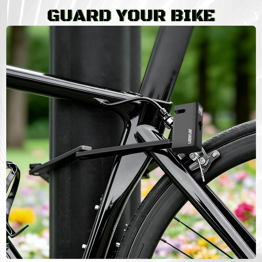 RACEDUEL Heavy-Duty Folding E-Bike Lock, Sold Secure Gold