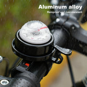 2-Pack Aluminum Alloy Compass Bike Bells for 22.2mm Handlebars