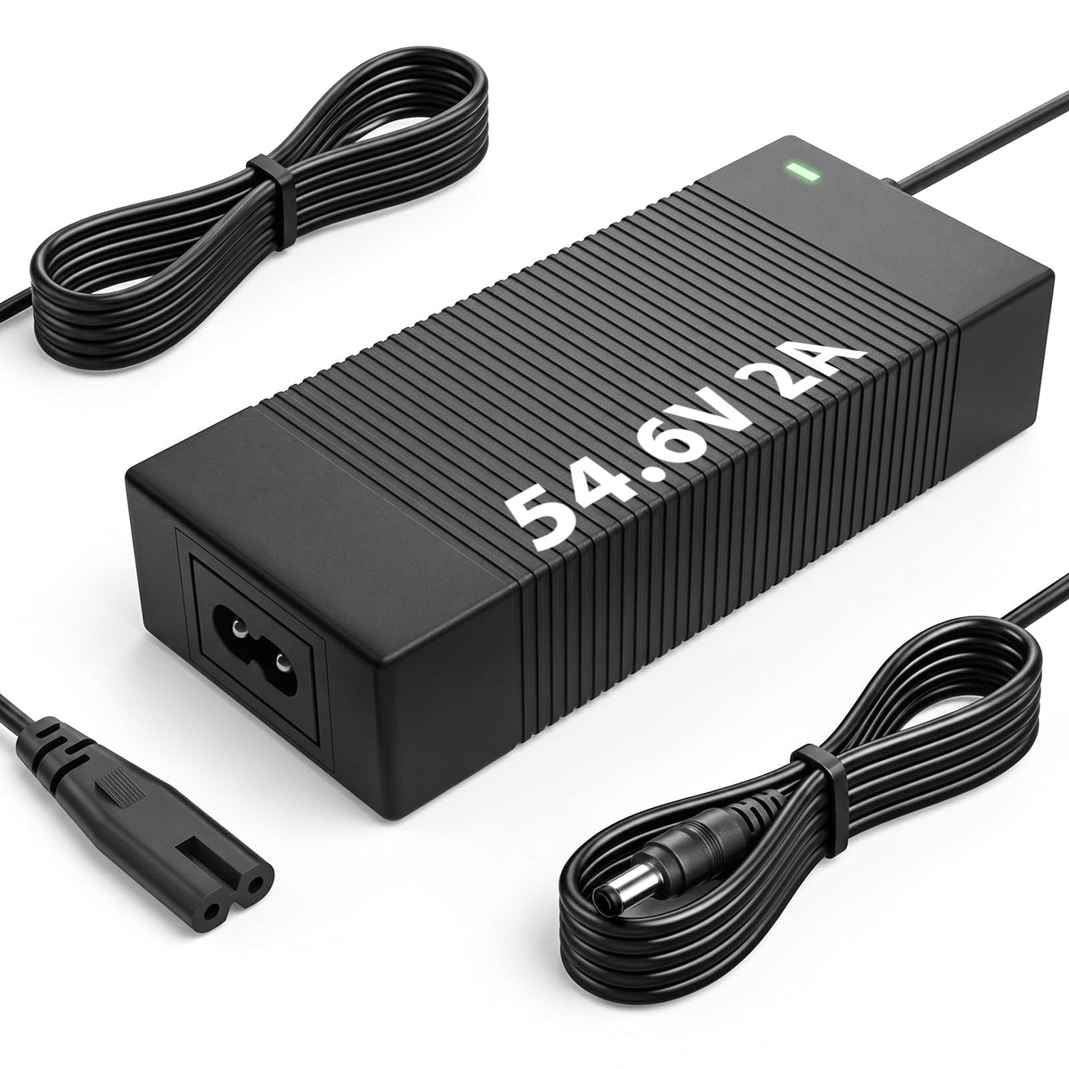 54.6V 2A Lithium Battery Charger for 48V E-Bikes & Scooters