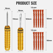 BWSHLF Tubeless Bike Tire Repair Kit with 10 Plugs