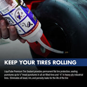 LiQuiTube Heavy-Duty Tire Sealant for Flat Protection