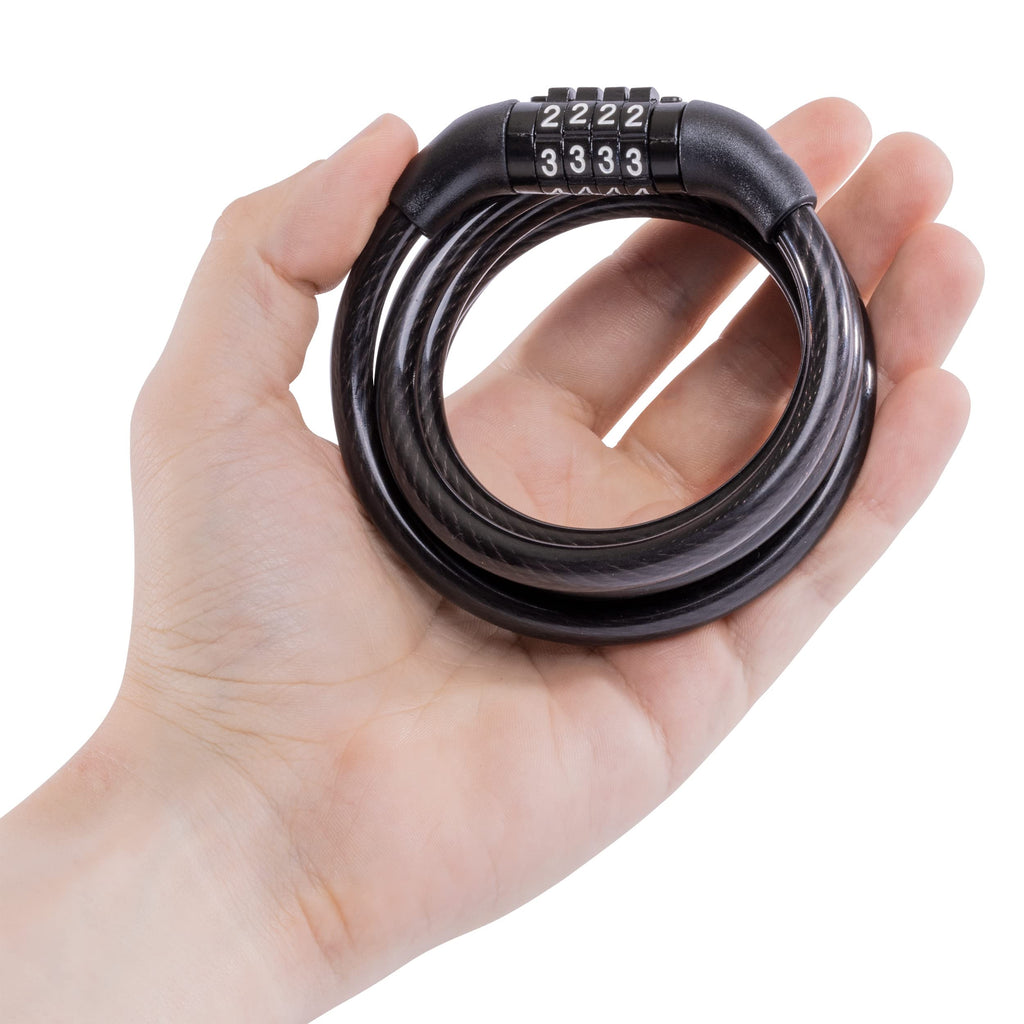 Master Lock Bike Lock Cable with Combination Black