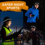 Eurzom 9-Piece High-Visibility Reflective Beanie Set