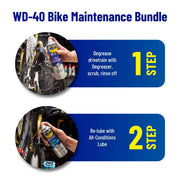 WD-40 Bike Chain Lube & Cleaner for All Conditions