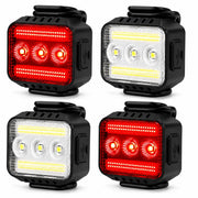 TioyFiuy Front & Rear Bike Light Set for Night Riding