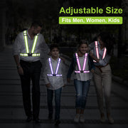 SAWNZC High-Visibility Reflective Safety Vest, 2–10 Pack