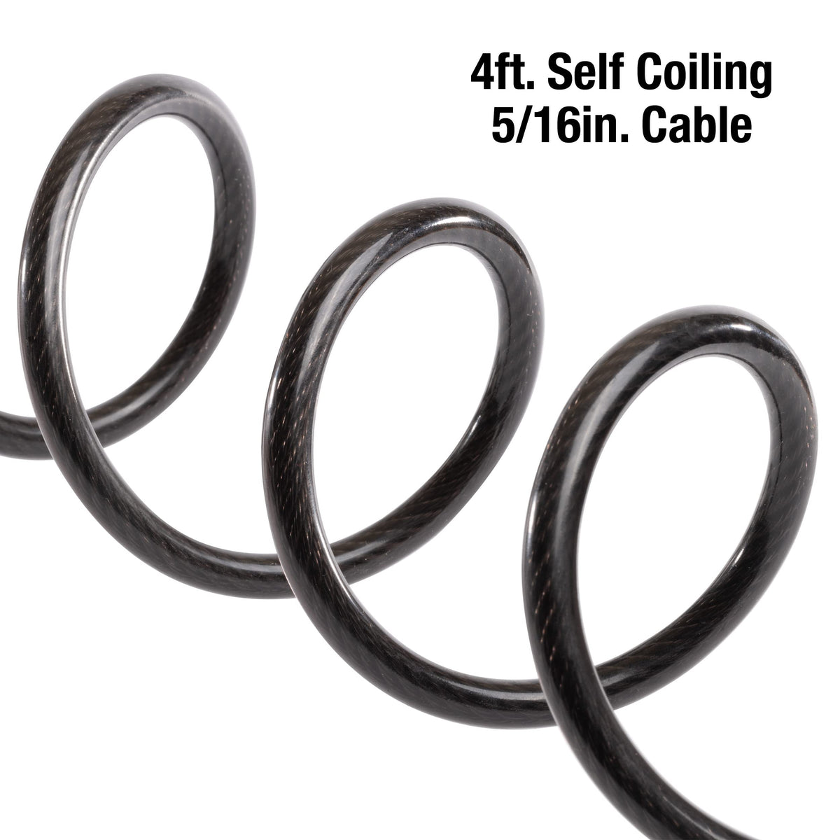 Master Lock Bike Lock Cable with Combination Black