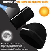 Eurzom 9-Piece High-Visibility Reflective Beanie Set