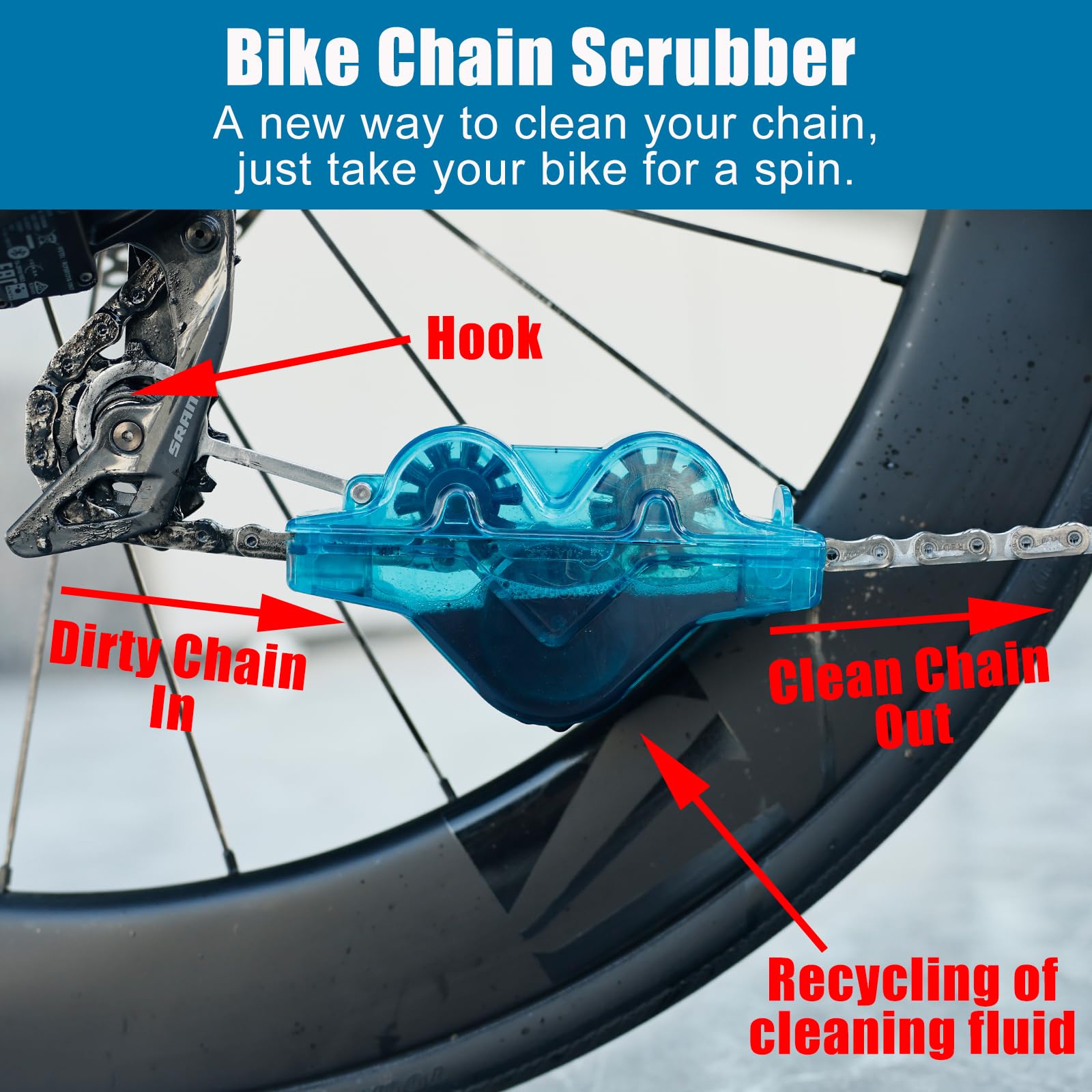 Venugopalan Complete Bike Chain Cleaning & Lubrication Kit